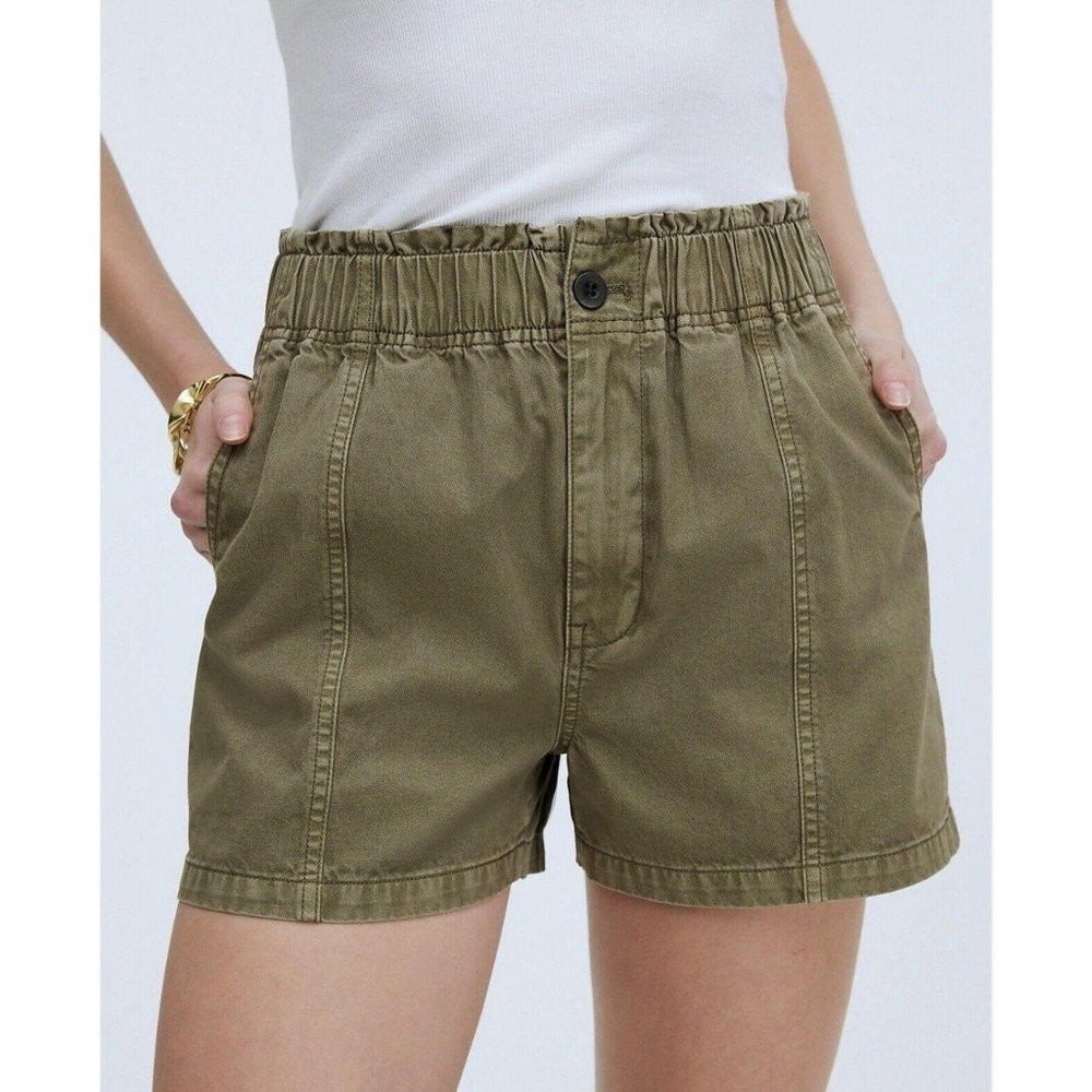 Madewell Olive Green Cargo Shorts